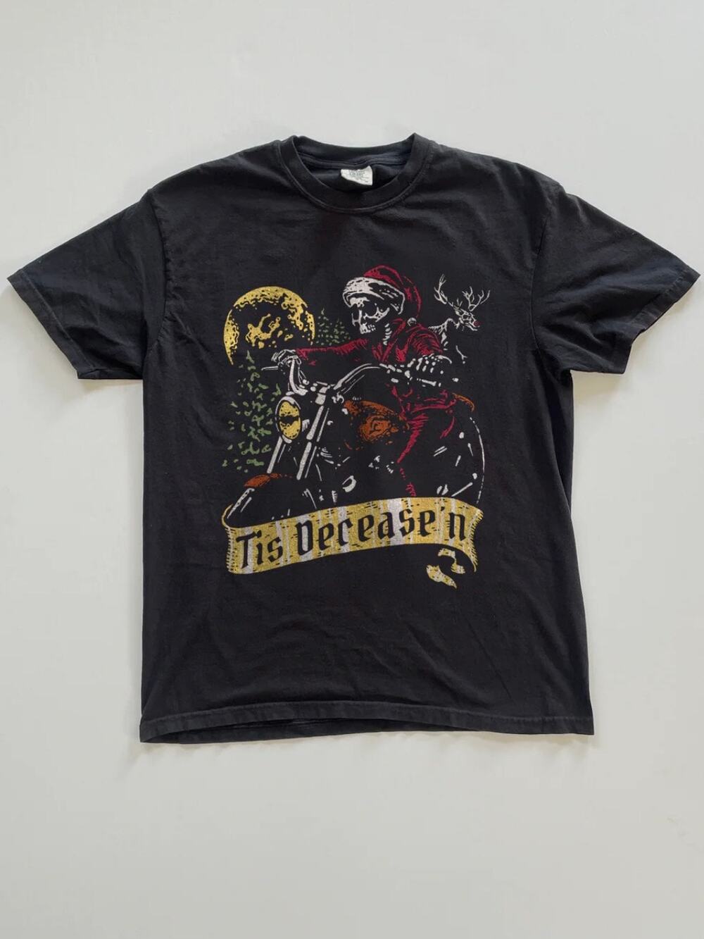 Takeout Order Unisex Black Tis Decease'n T-shirt Size Medium